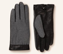 Handschuhe im Materialmix
