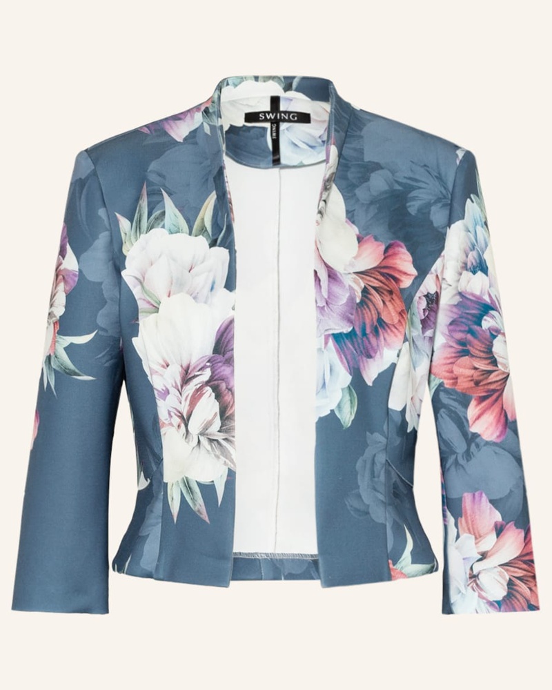 Swing Damen Kastenjacke mit 3/4-Arm