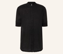 Kurzarm-Hemd Slim Fit aus Leinen