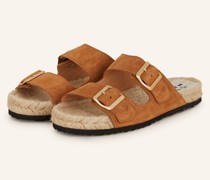 Pantoletten NORDIC - BRAUN