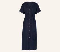 Hemdblusenkleid aus Leinen