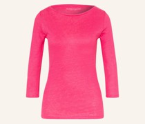 Leinenshirt mit 3/4-Arm