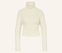 Pullover mit Cut-out und Alpaka