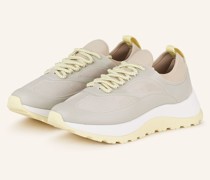 Sneaker - TAUPE/ WEISS/ GELB
