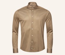 Oxford-Piqué-Shirt Slim Fit