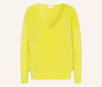 Pullover mit Seide und Merinowolle