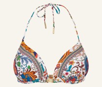 Push-up-Bikini-Top LIBERTINE mit Glanzgarn