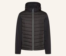 Steppjacke mit abnehmbarer Kapuze