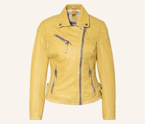 Lederjacke