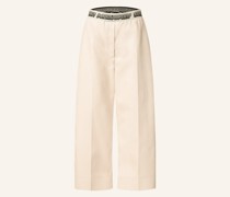 Culotte in Lederoptik