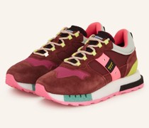 Sneaker HOUMA - DUNKELROT/ NEONPINK