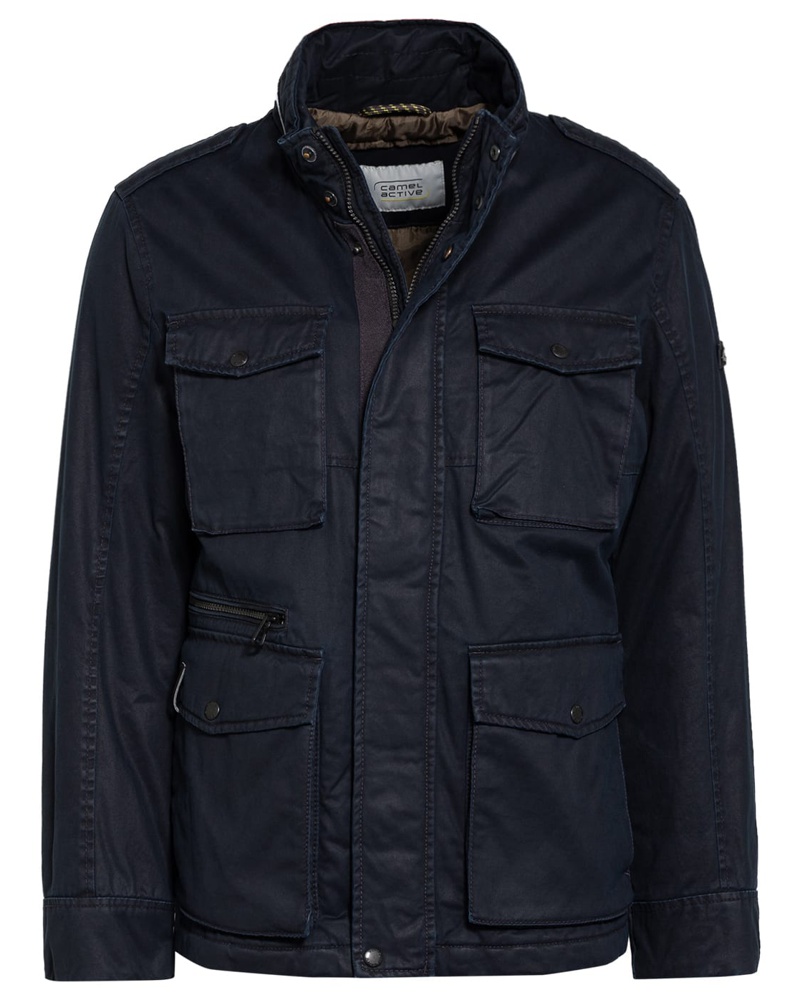 Camel Active 420680/2r68 Chaqueta Para Hombre, Azul (Blue 40), 46