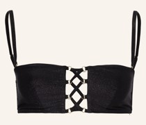 Bandeau-Bikini-Top SUMMER GLOW mit Glitzergarn