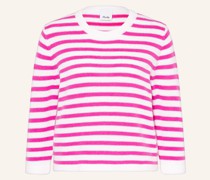Pullover mit 3/4-Arm und Cashmere