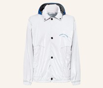 Oversized-Jacke mit abnehmbarer Kapuze