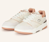 Sneaker LINESHOT - CREME/ ORANGE/ HELLGRAU