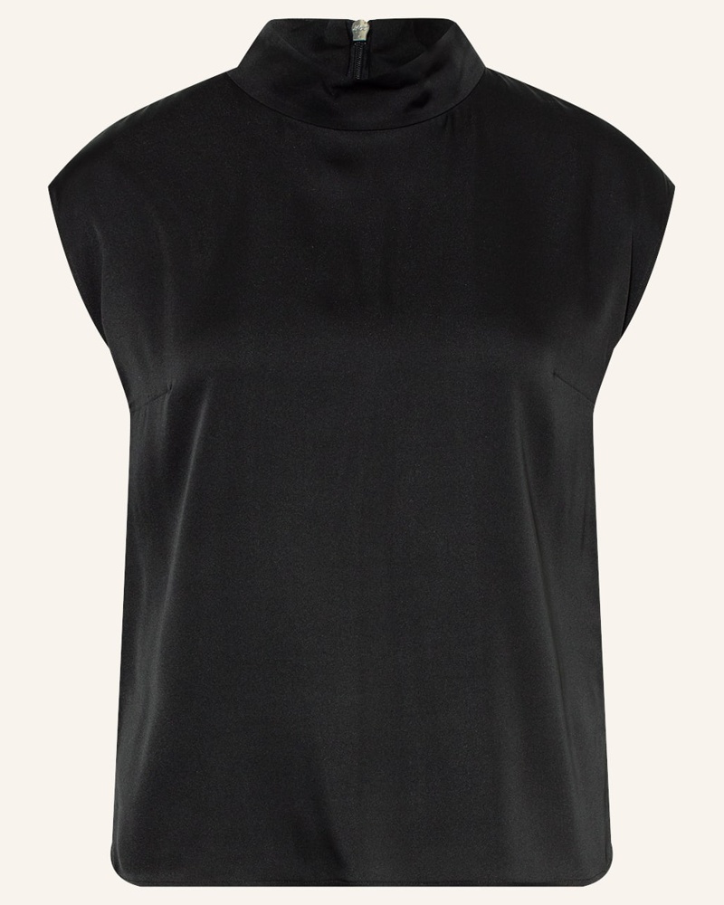 HUGO BOSS Damen Blusentop IDRIZ aus Seide