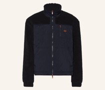 Steppjacke mit Teddyfell