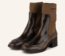 Chelsea-Boots WENDY - 110/415 Olive
