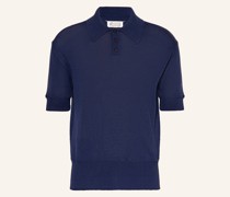 Strick-Poloshirt