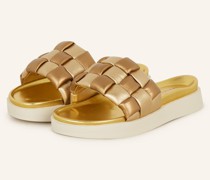 Pantoletten - GOLD