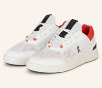 Sneaker THE ROGER SPIN - WEISS/ ORANGE