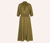 Schluppenkleid mit 3/4-Arm