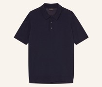 Strick-Poloshirt