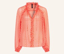 Blusenshirt mit Rüschen