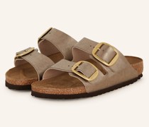 Pantoletten ARIZONA BIG BUCKLE - TAUPE