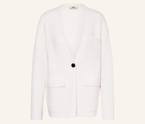 Oversized-Strickjacke mit Cashmere
