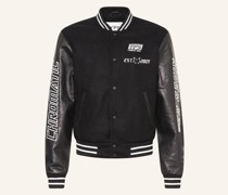 Blouson AXL im Materialmix