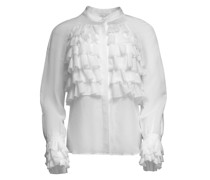 Bluse mit Volants DEBRA