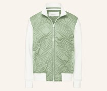 Blouson im Materialmix