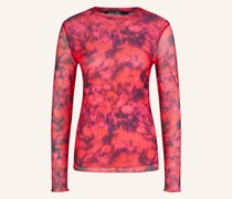 Longsleeve aus Mesh