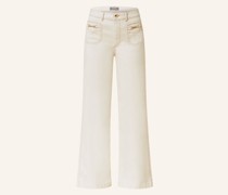 Flared Jeans COLETTE mit Glitzergarn