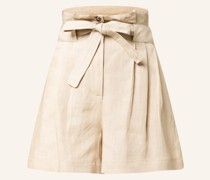 Paperbag-Shorts PISTOIA aus Leinen