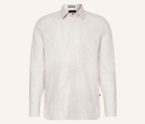 Hemd KINGWEL Regular Fit mit Leinen