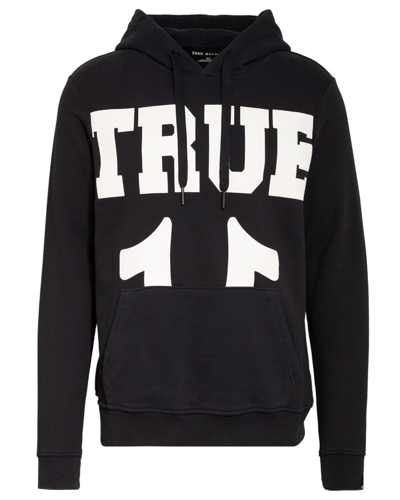 true religion gray hoodie