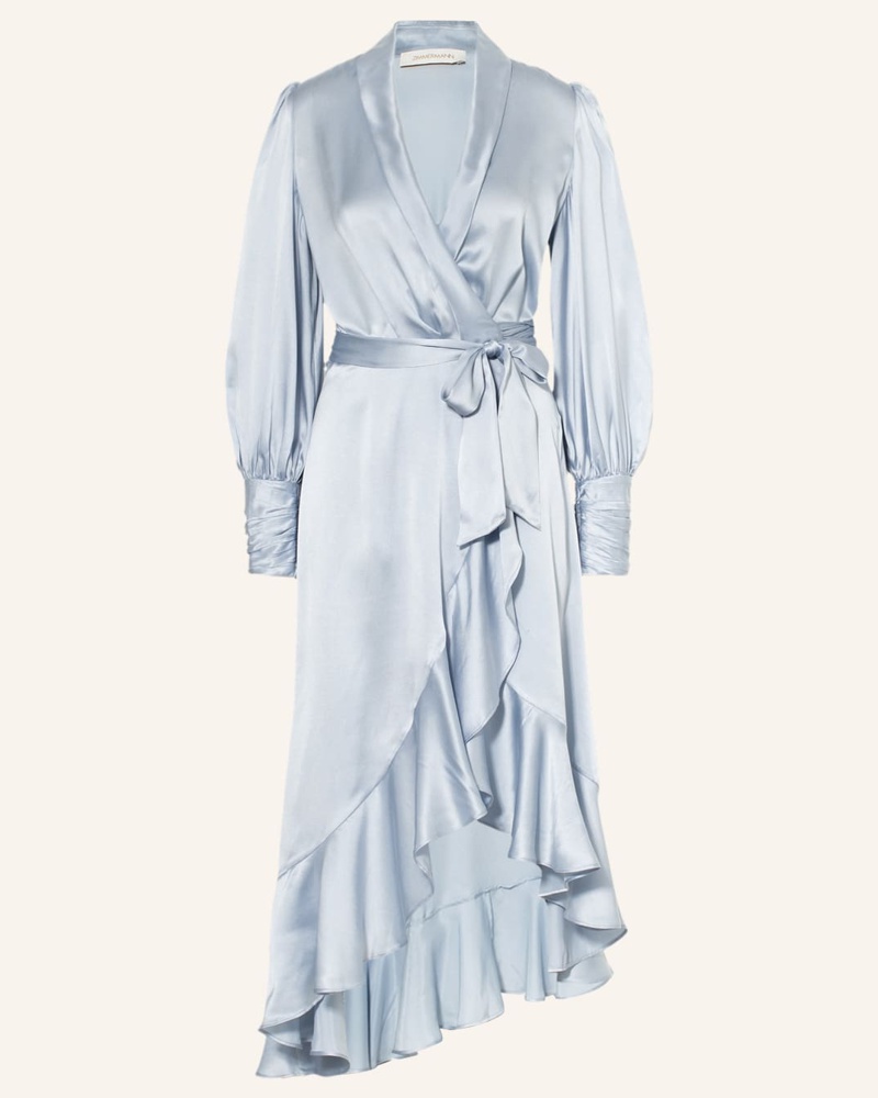 Zimmermann Damen Wickelkleid aus Seide