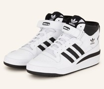 Hightop-Sneaker FORUM MID - WEISS/ SCHWARZ