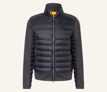 Daunenjacke SHIKI im Materialmix