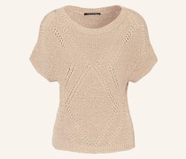 Strickshirt mit Leinen