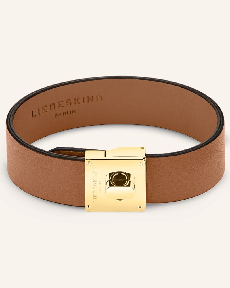 LIEBESKIND Berlin Bracciale Con Ciondolo A Cuore, Catena A Maglie In Acciaio, Lunghezza 20 Cm, In Confezione Regalo
