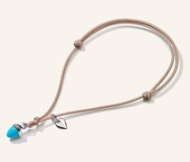 Armband MYMIKADO aus 18 Karat Weißgold mit Türkis
