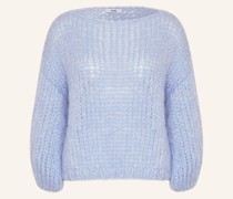 Oversized-Pullover aus Mohair