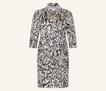 Hemdblusenkleid mit 3/4-Arm