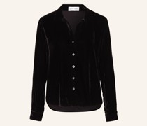 Bluse aus Samt