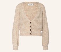 Strickjacke mit Alpaka
