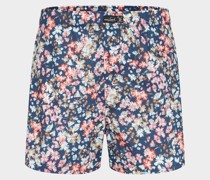 Boxershorts aus Popeline mit Allover Ipanema Blumendruck